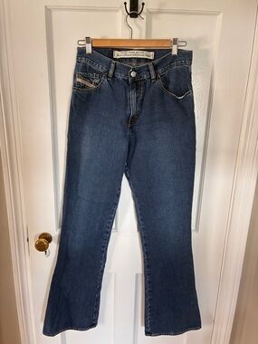 Diesel Women's Dark Indigo Flare Jeans